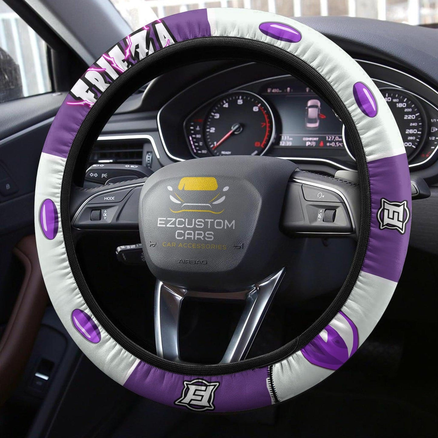 Frieza Anime Steering Wheel Cover Custom Dragon Ball Anime Car Accessories