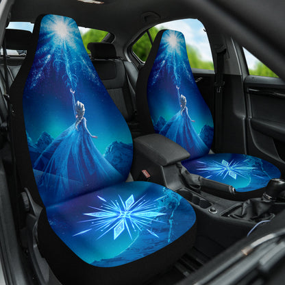 Frozen Elsa Fan Gift Car Seat Covers Car Accessories Ci220401-05