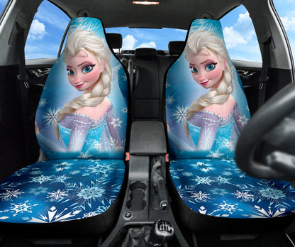 Frozen Elsa Fan Gift Car Seat Covers Car Accessories Ci220401-04