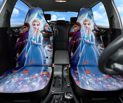 Frozen Fan Gift Car Seat Covers Car Accessories Ci220401-03