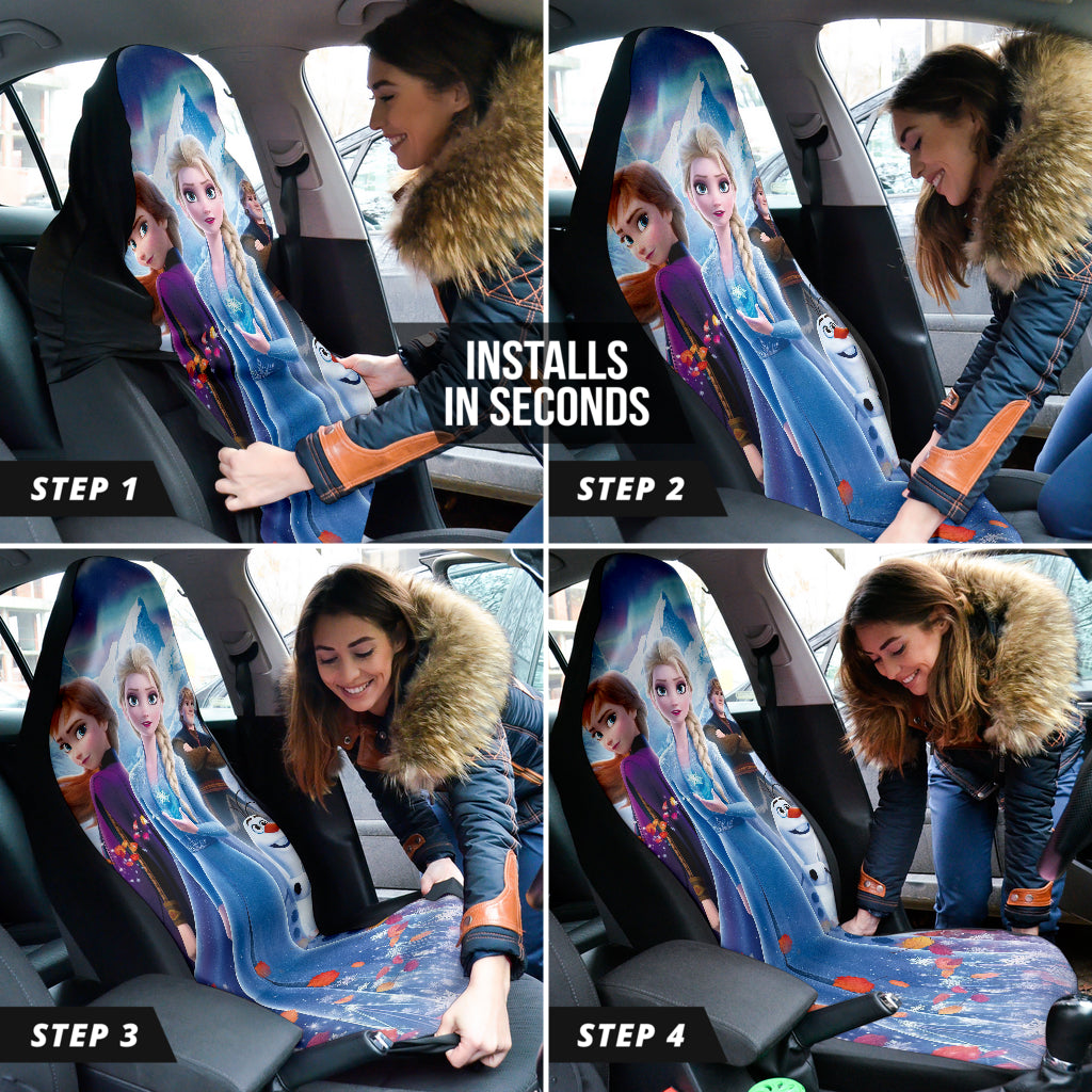 Frozen Fan Gift Car Seat Covers Car Accessories Ci220401-03