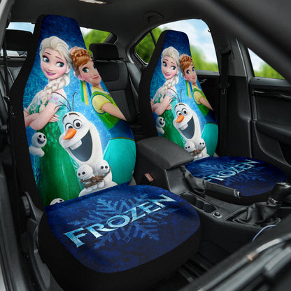 Frozen Fan Gift Car Seat Covers Car Accessories Ci220401-02