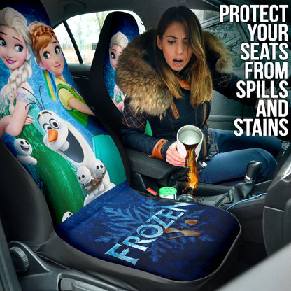 Frozen Fan Gift Car Seat Covers Car Accessories Ci220401-02