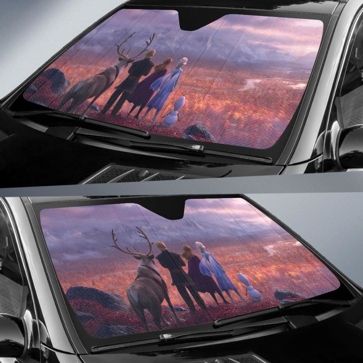 Frozen 4K The Movie Car Sun Shade Universal Fit 225311