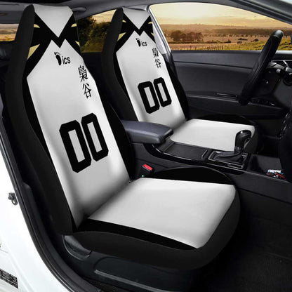 Fukurodani Car Seat Covers Personalized Haikyuu Anime Car Accessories