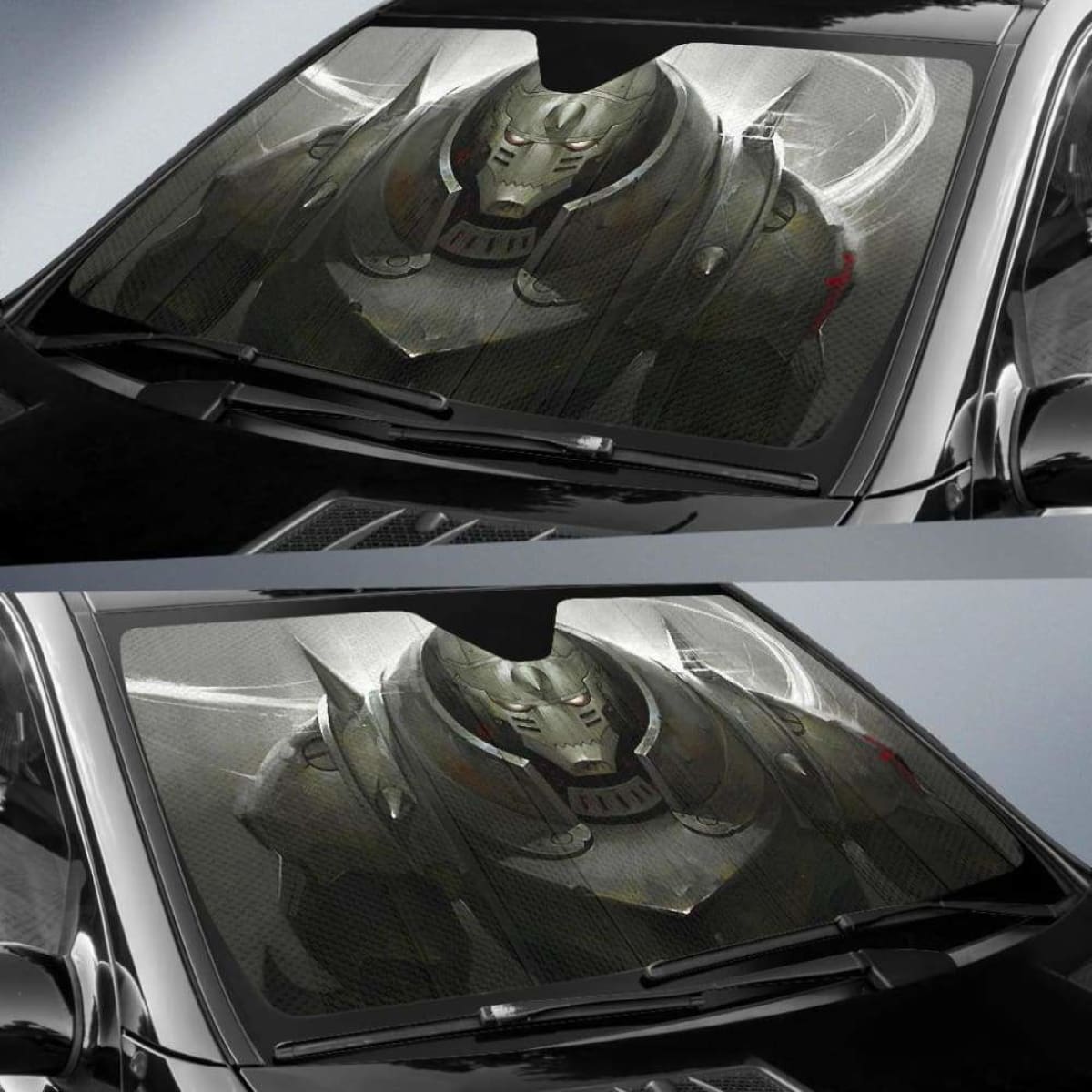 Full Metal Alchemist Brotherhood Auto Sun Shades 918b Universal Fit