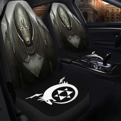 Full Metal Alchemist Brotherhood Elric Alphonse Seat Covers 101719 Universal Fit