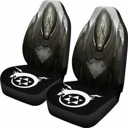 Full Metal Alchemist Brotherhood Elric Alphonse Seat Covers 101719 Universal Fit