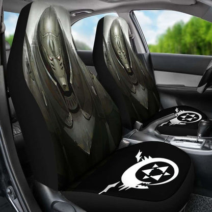 Full Metal Alchemist Brotherhood Elric Alphonse Seat Covers 101719 Universal Fit