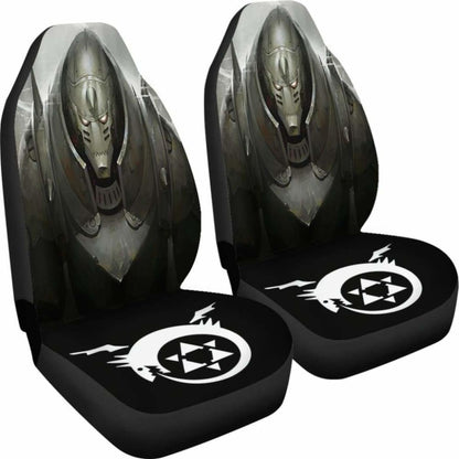 Full Metal Alchemist Brotherhood Elric Alphonse Seat Covers 101719 Universal Fit