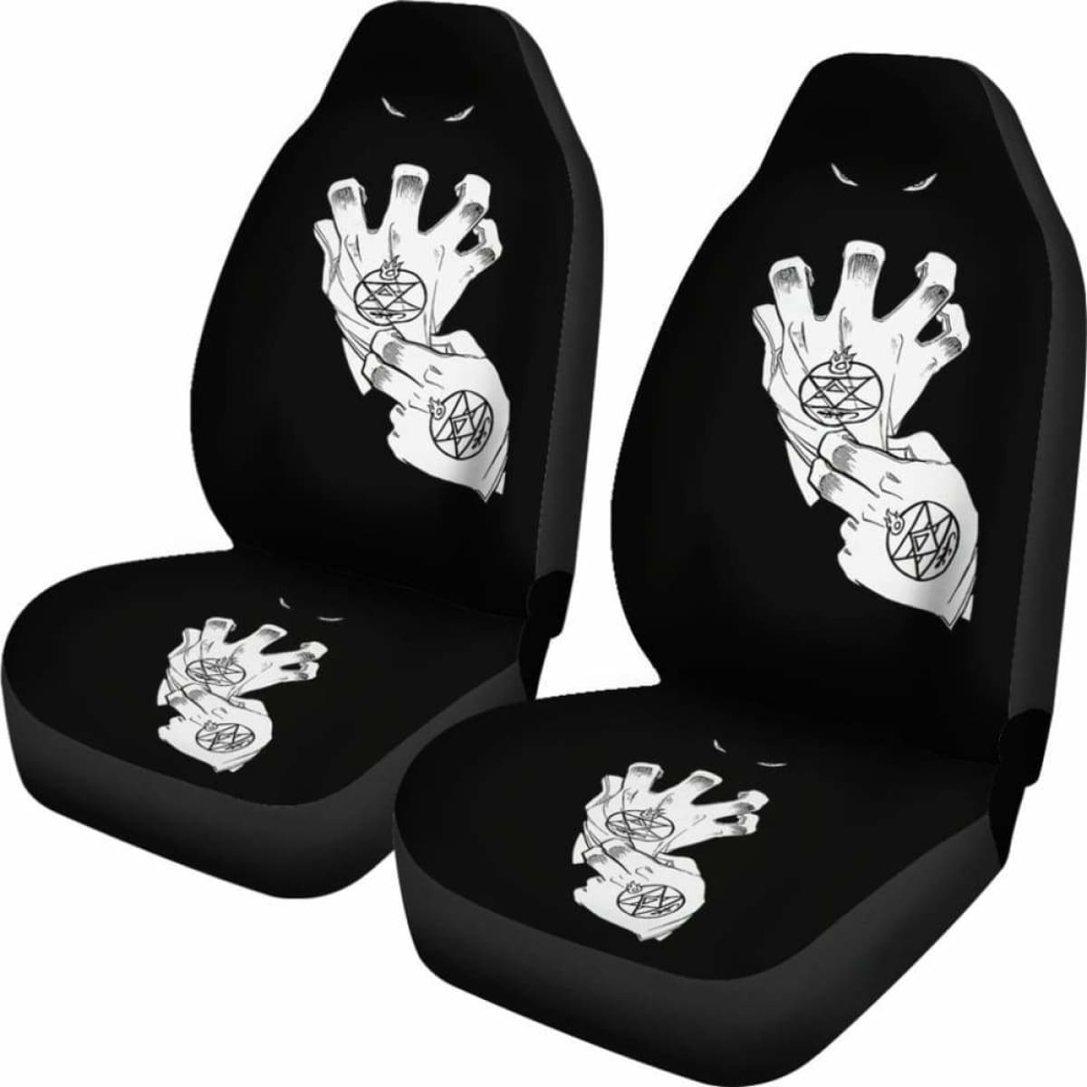 Full Metal Alchemist Brotherhood Seat Covers 101719 Universal Fit