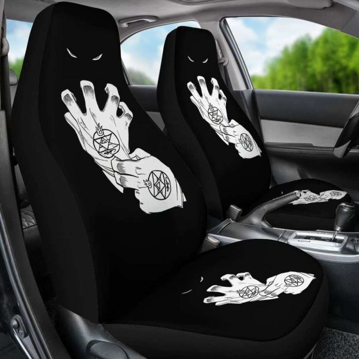 Full Metal Alchemist Brotherhood Seat Covers 101719 Universal Fit