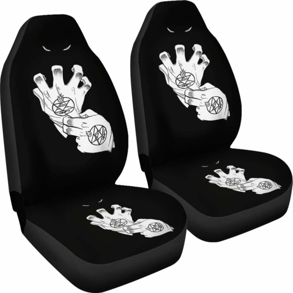 Full Metal Alchemist Brotherhood Seat Covers 101719 Universal Fit