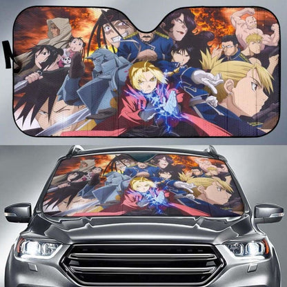 Fullmetal Alchemist Brotherhood Auto Sun Shades 918b Universal Fit