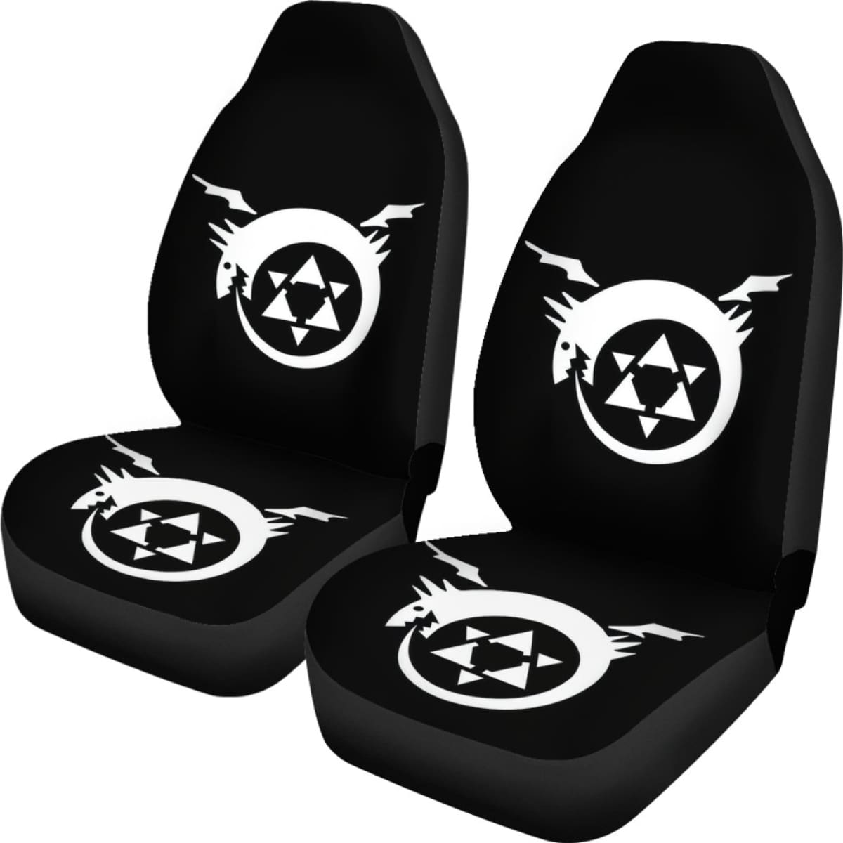 Fullmetal Alchemist Logo Seat Covers Amazing Best Gift Ideas 2020 Universal Fit 090505