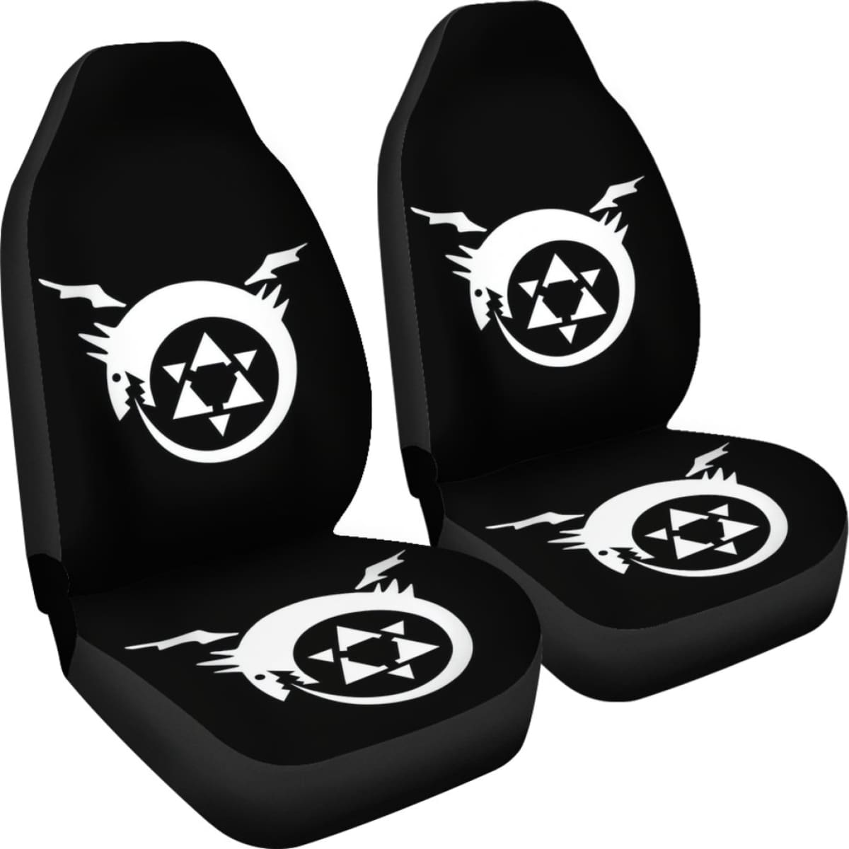 Fullmetal Alchemist Logo Seat Covers Amazing Best Gift Ideas 2020 Universal Fit 090505