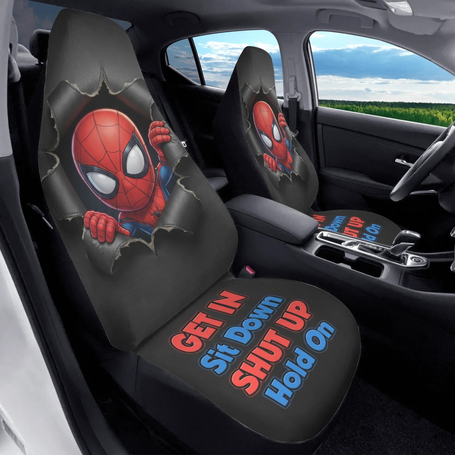Spider-Man Car Seat Covers