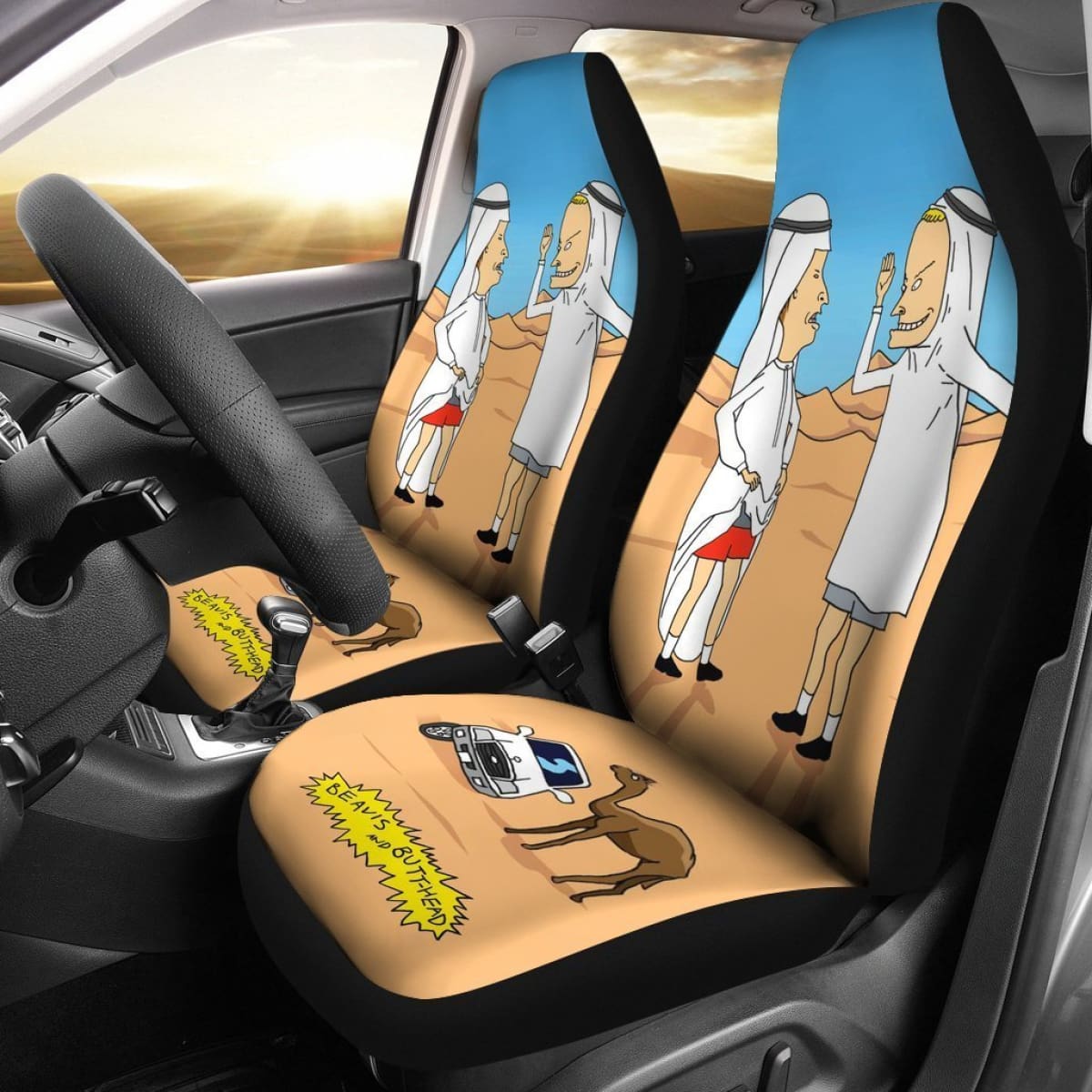 Funny Beavis And Butthead Car Seat Covers Lt04 Universal Fit 225721