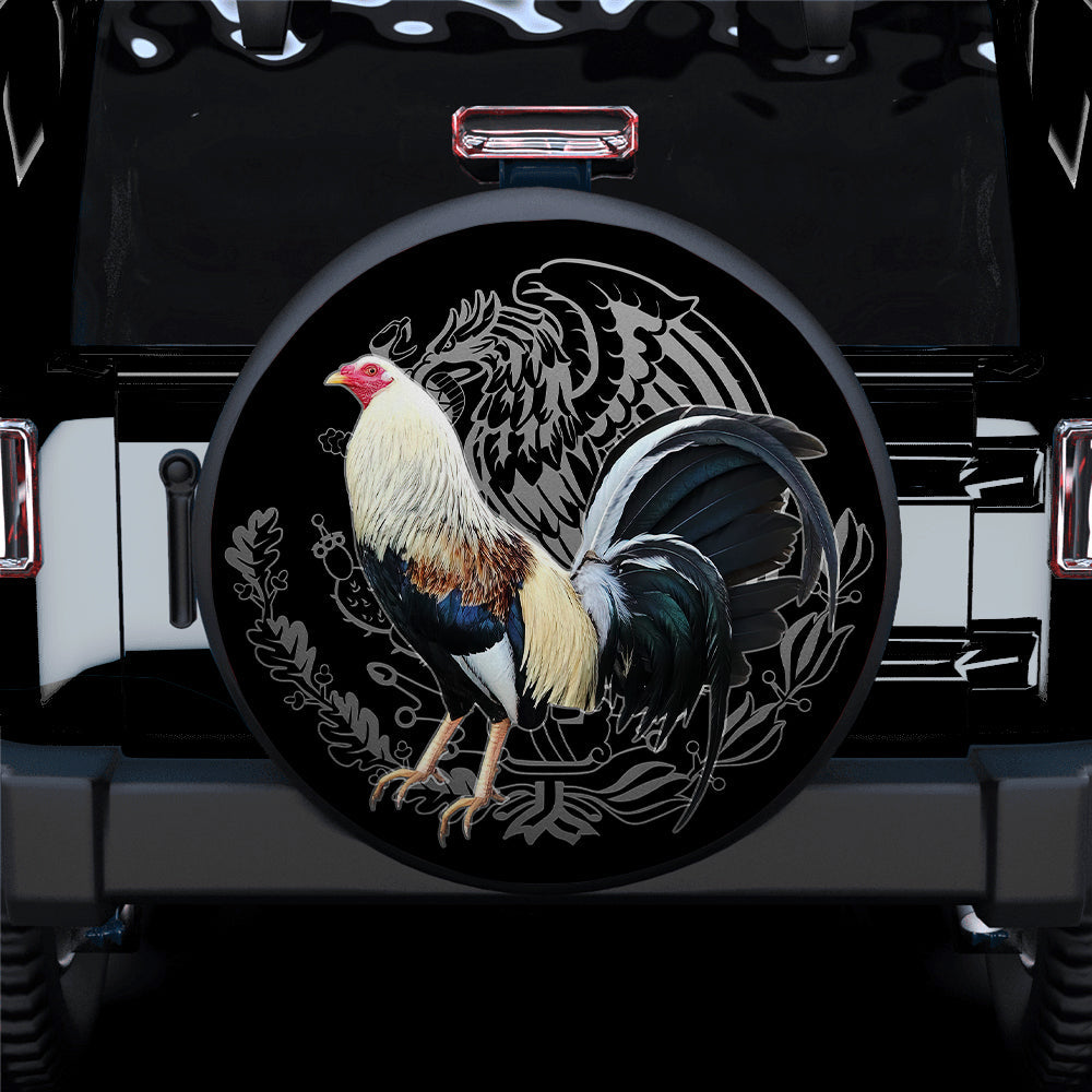 Funny Cocks, Roasters Art Car Spare Tire Cover