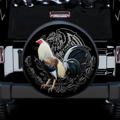 Funny Cocks, Roasters Art Car Spare Tire Cover