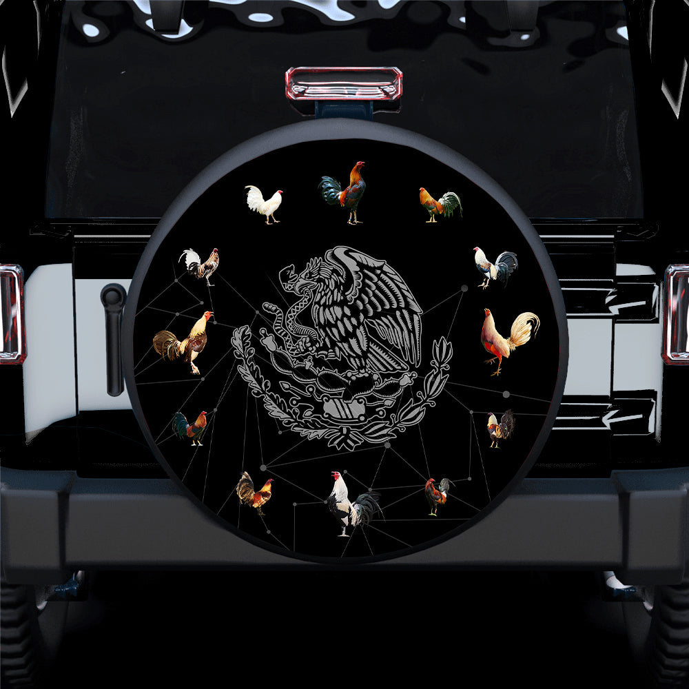 Funny Cocks, Roasters Car Spare Tire Cover