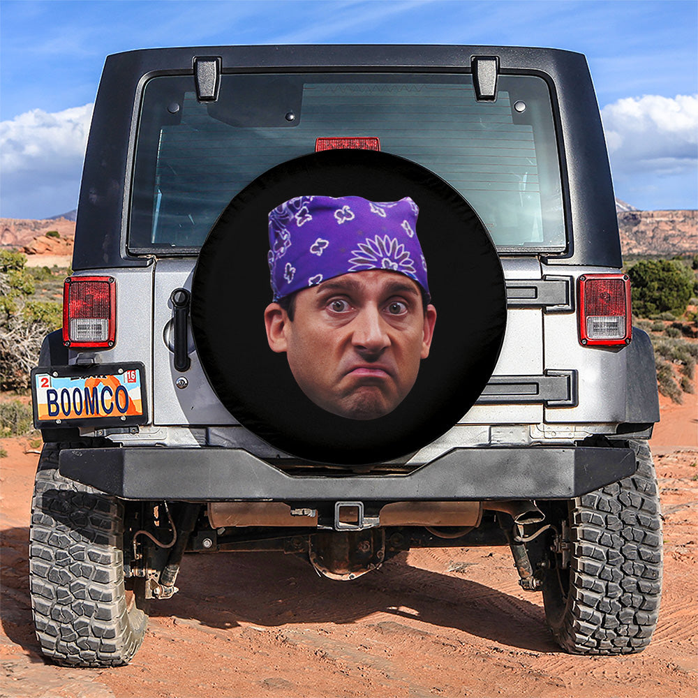 Funny Face Car Spare Tire Cover