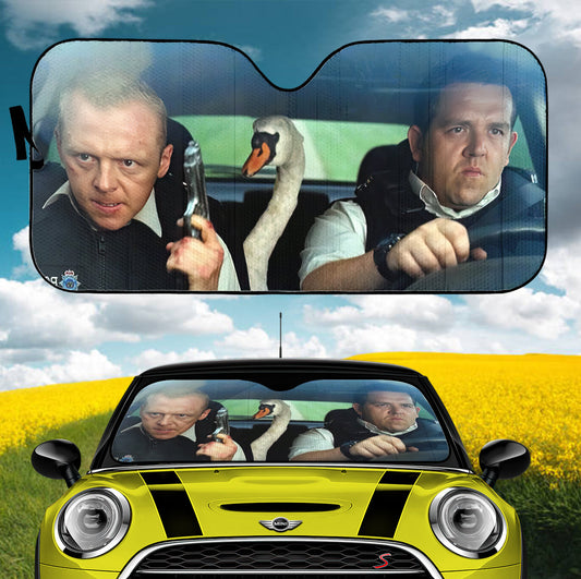 Funny Goose Car Auto Sunshades
