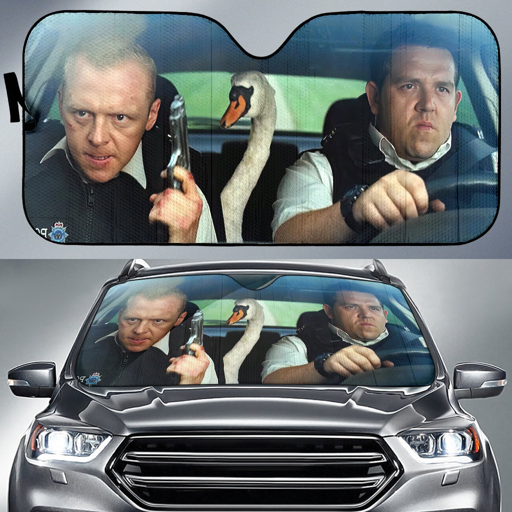 Funny Goose Car Auto Sunshades