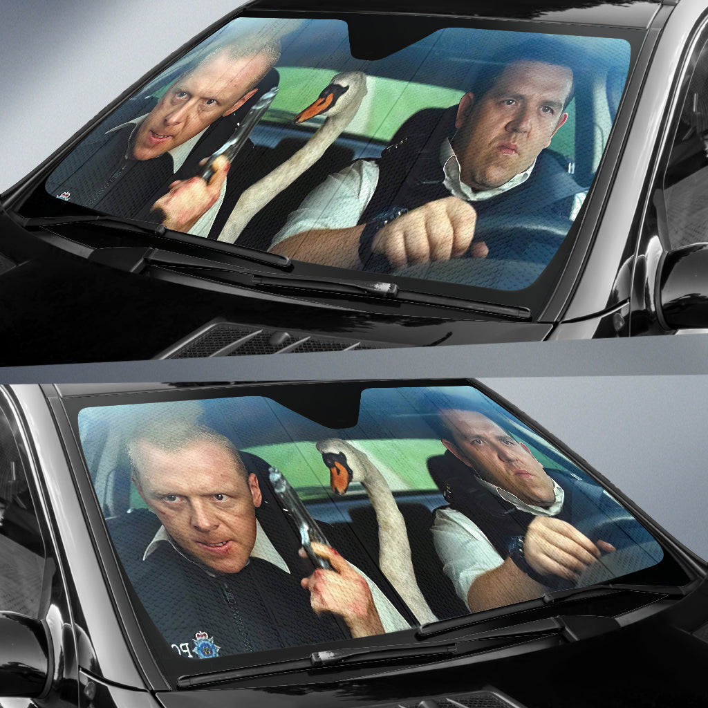 Funny Goose Car Auto Sunshades
