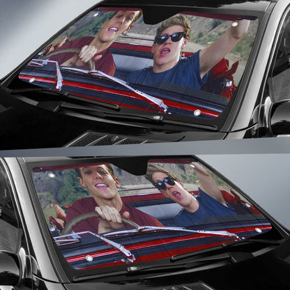 Funny One Direction Driving Car Auto Sunshades