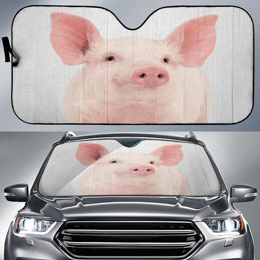 Funny Pig Car Sun Shades Windshield Accessories Decor Gift