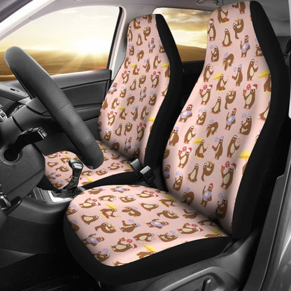Funny Sloth Emotions Zootopia Car Seat Covers Lt04 Universal Fit 225721