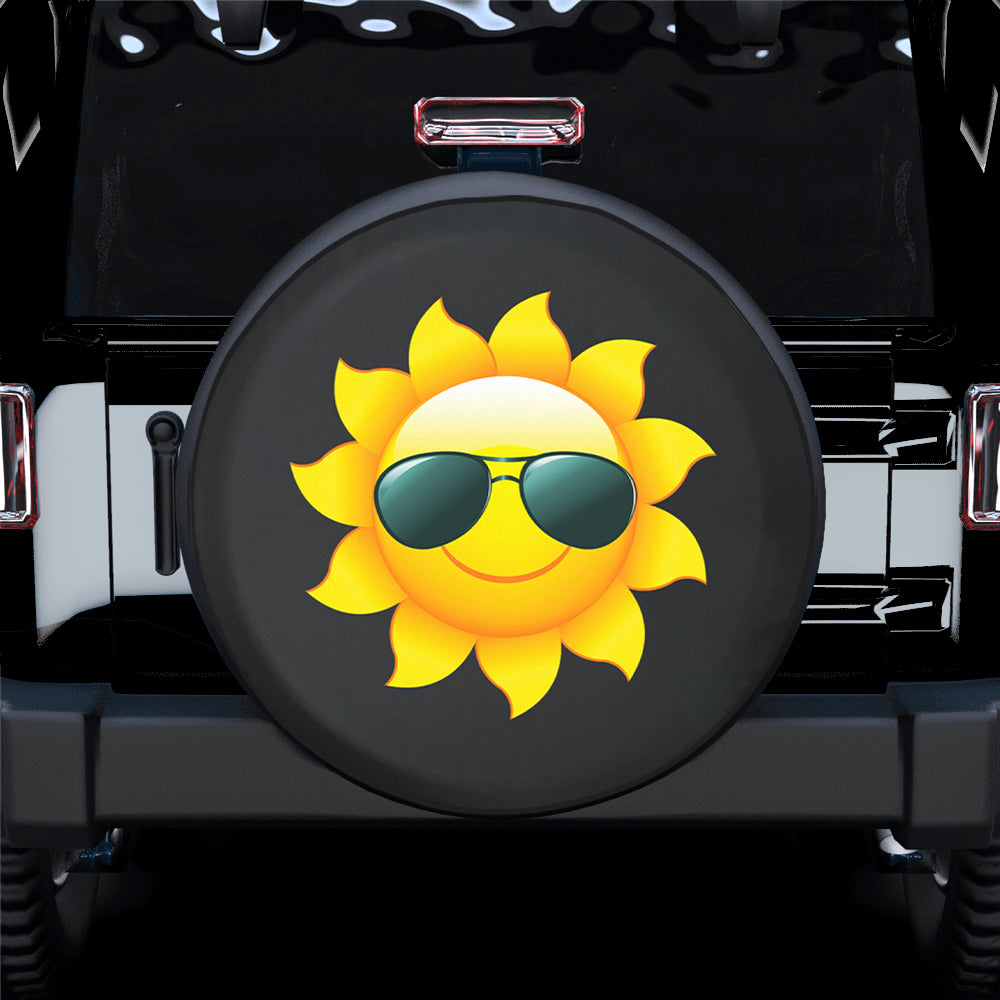 Funny Sun Spare Tire Cover