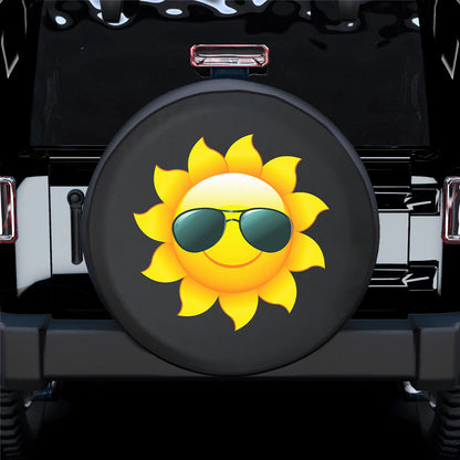 Funny Sun Spare Tire Cover