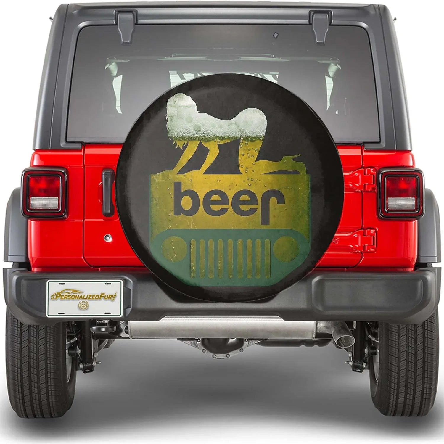 Funny Jeep Beer Square Tire Cover – Sexy Girl Accessories -PersonalizedFury - PersonalizedFury