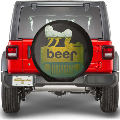 Funny Jeep Beer Square Tire Cover – Sexy Girl Accessories -PersonalizedFury - PersonalizedFury