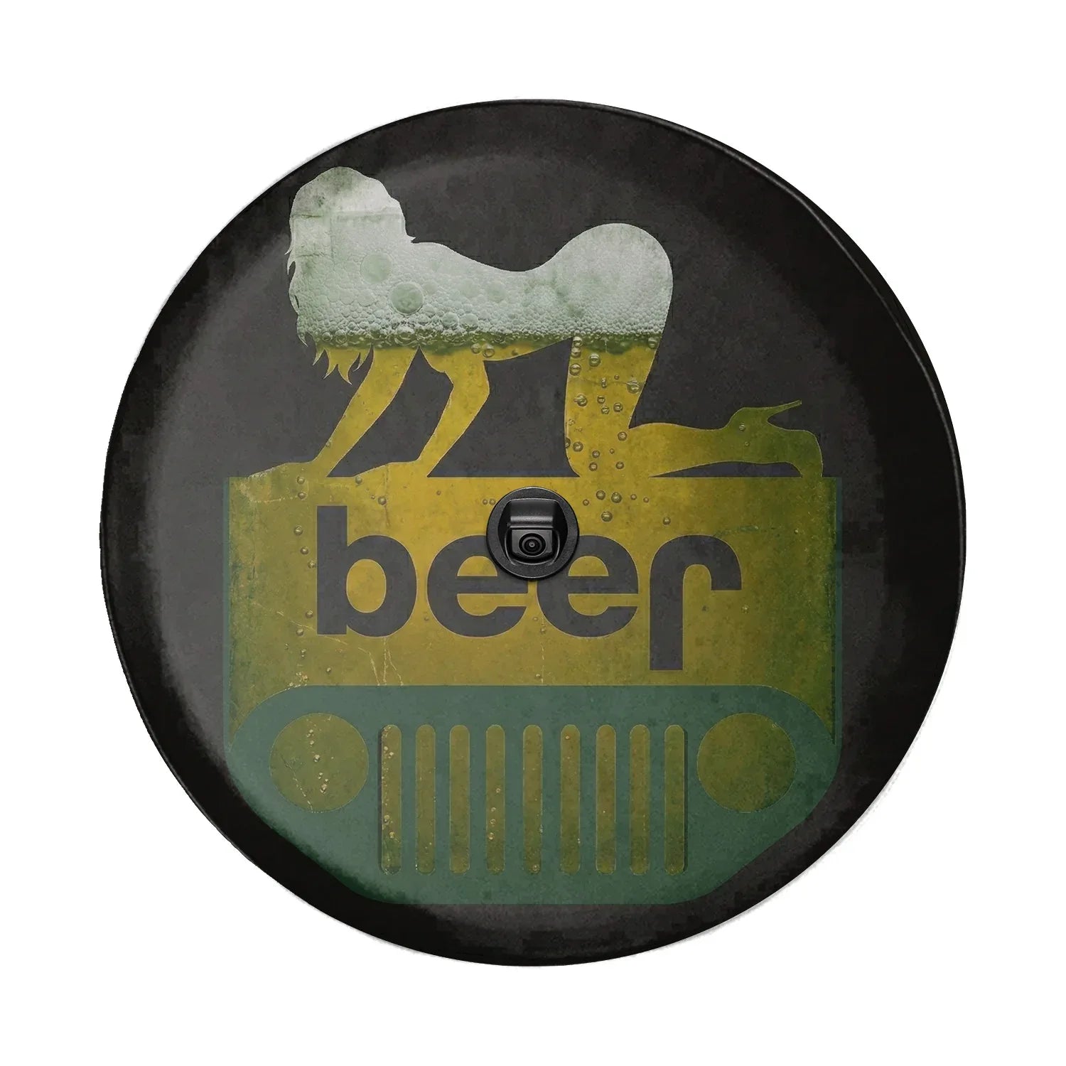 Funny Jeep Beer Square Tire Cover – Sexy Girl Accessories -PersonalizedFury - PersonalizedFury