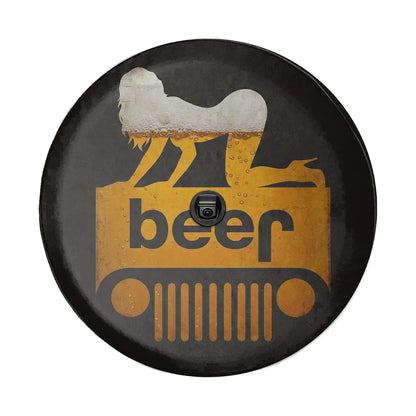 Jeep Beer Square Tire Cover – Funny Sexy Girl Jeep Accessories - PersonalizedFury