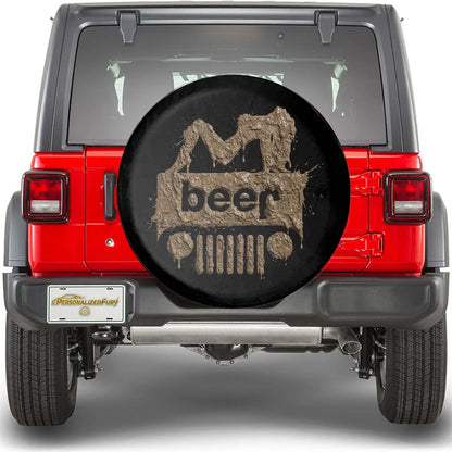 Funny Jeep Beer Square Tire Cover – Sexy Girl Jeep Accessories - PersonalizedFury