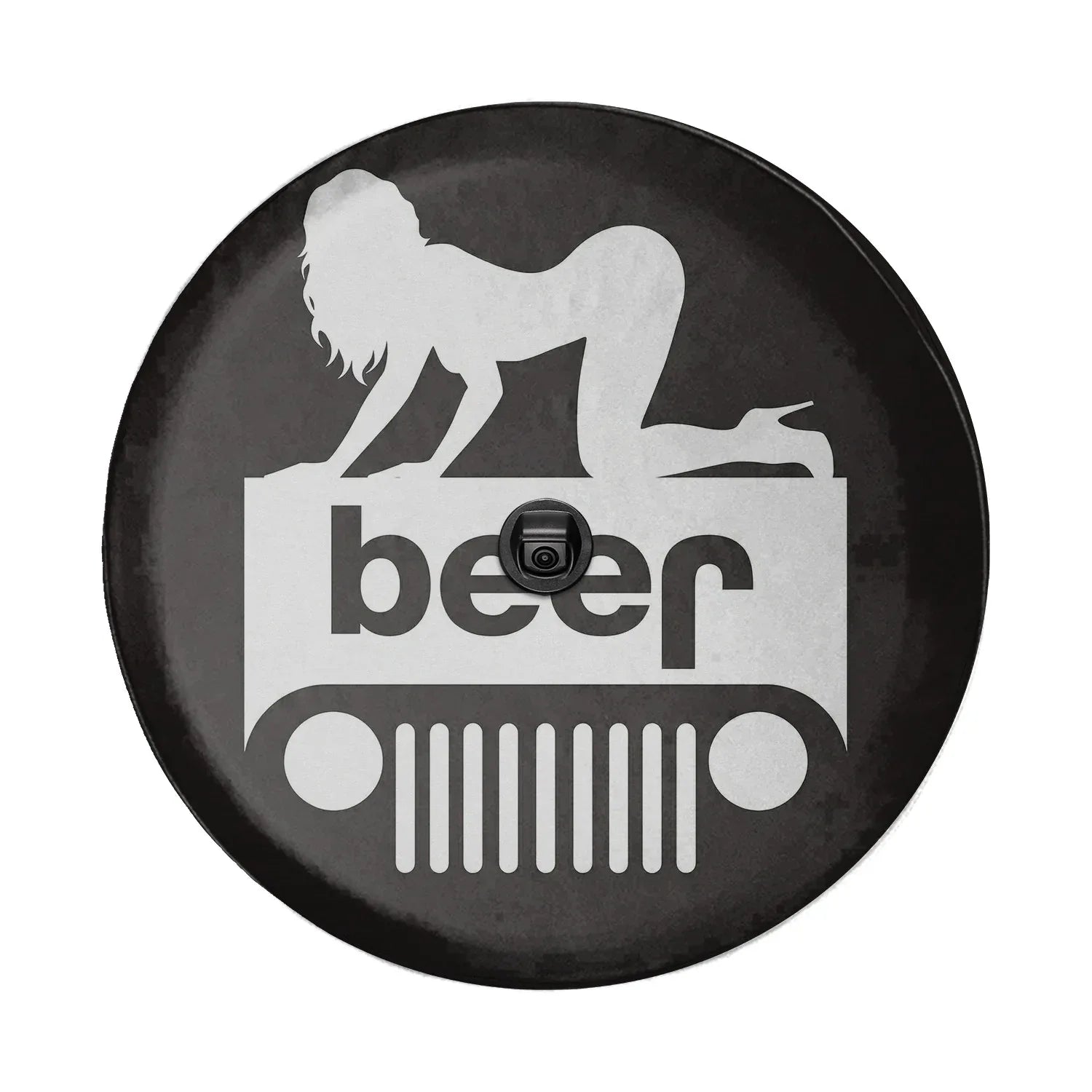 Funny Jeep Beer Square Tire Cover – Sexy Girl Jeep Accessories - PersonalizedFury