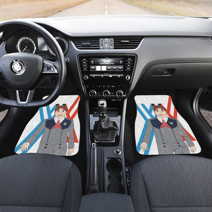 Futoshi Car Floor Mats Code 214 Custom Anime Darling In The Franxx Car Accessories