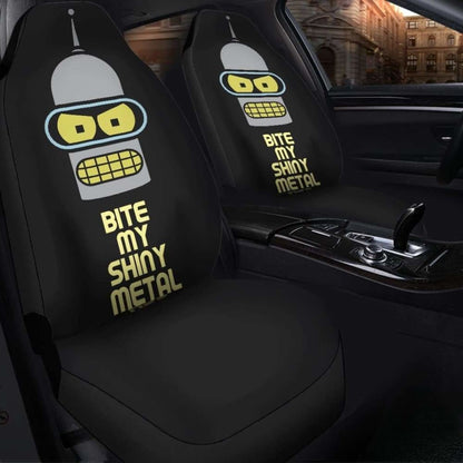 Futurama Bender Funny Cartoon Seat Covers 101719 Universal Fit