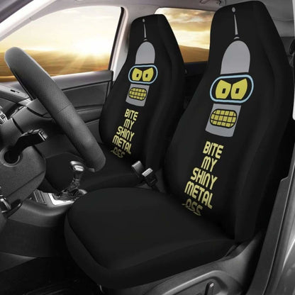 Futurama Bender Funny Cartoon Seat Covers 101719 Universal Fit