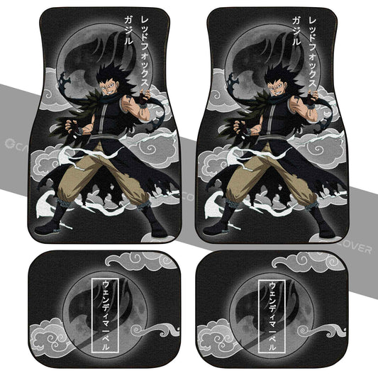 Gajeel Car Floor Mats Custom Anime Fairy Tail Car Accessories