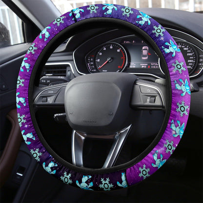Galaxy Glaceon Eevee Evolution Car Steering Wheel Cover
