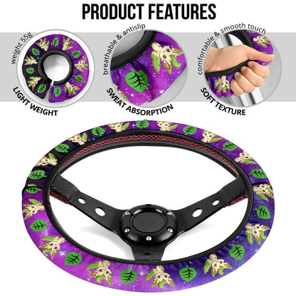 Galaxy Leafon Eevee Evolution Car Steering Wheel Cover