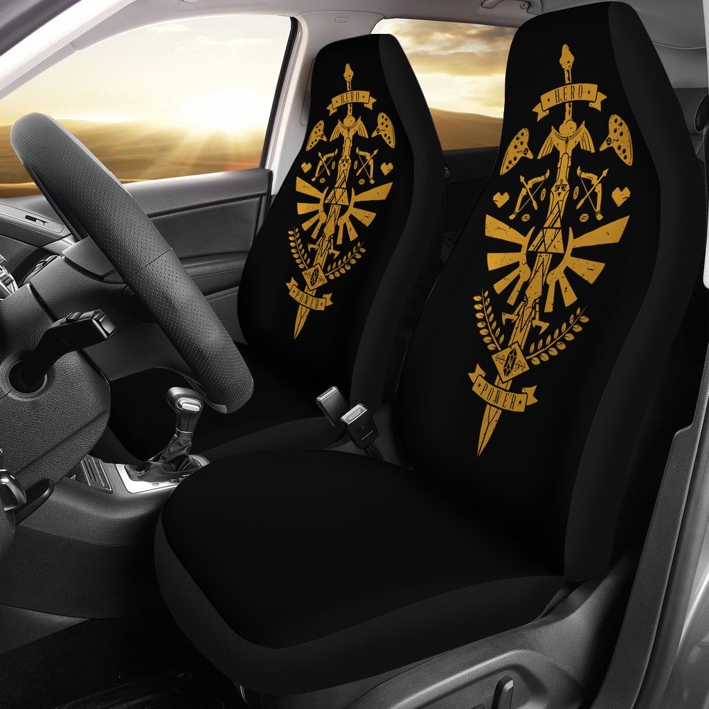 Game Heroes Zelda Sword Car Seat Cover