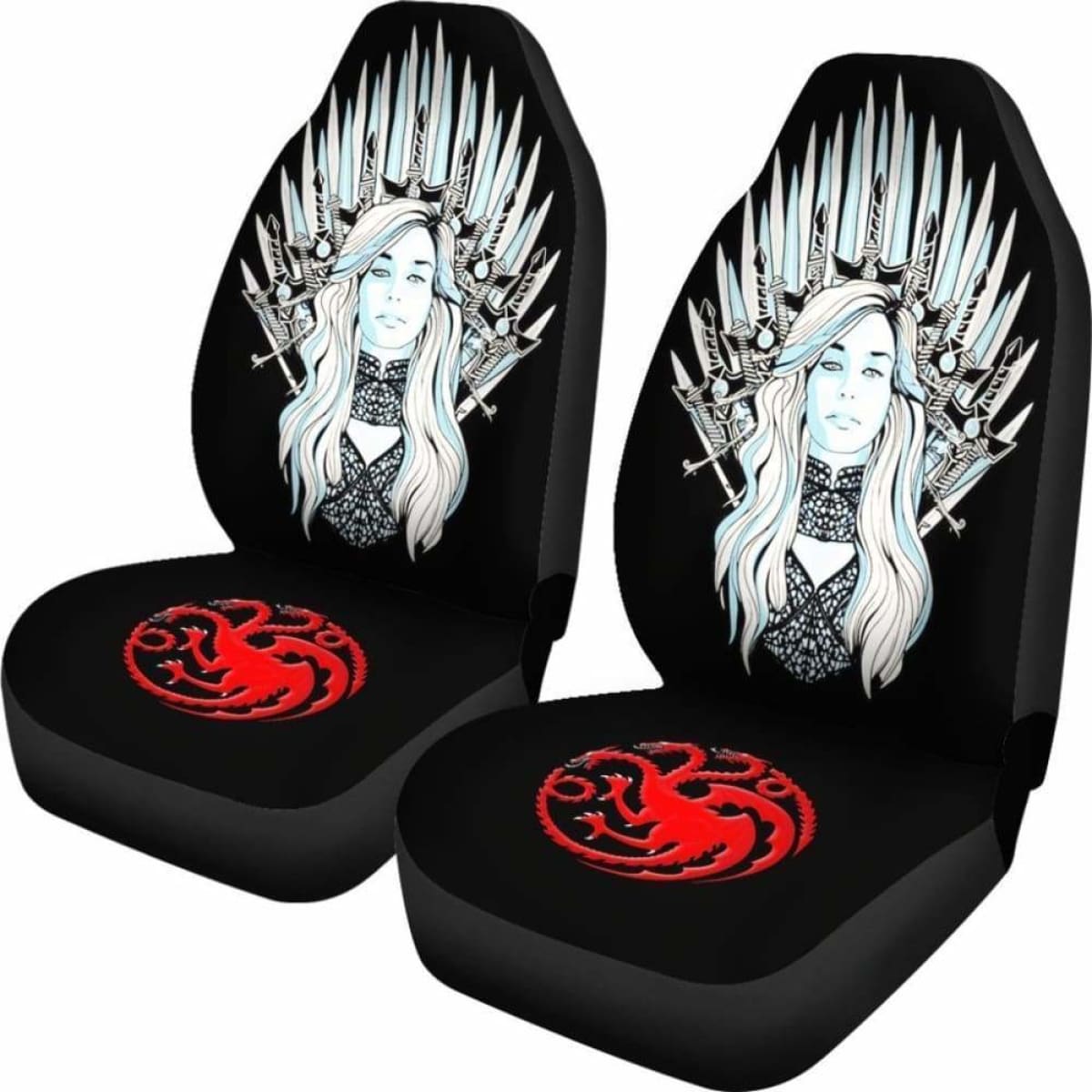 Game Of Throne Art Style Car Seat Covers Universal Fit 051012