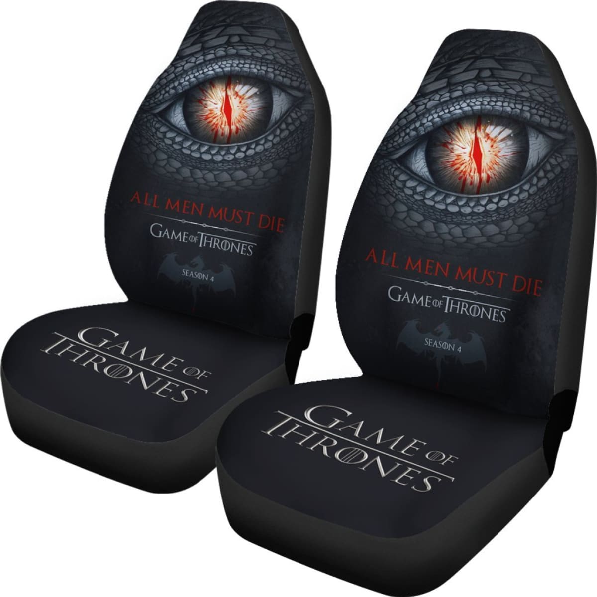 Game Of Thrones Art Car Seat Covers Movies Fan Gift H053120 Universal Fit 072323