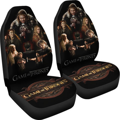 Game Of Thrones Art Movie Fan Gift Car Seat Covers H053120 Universal Fit 072323